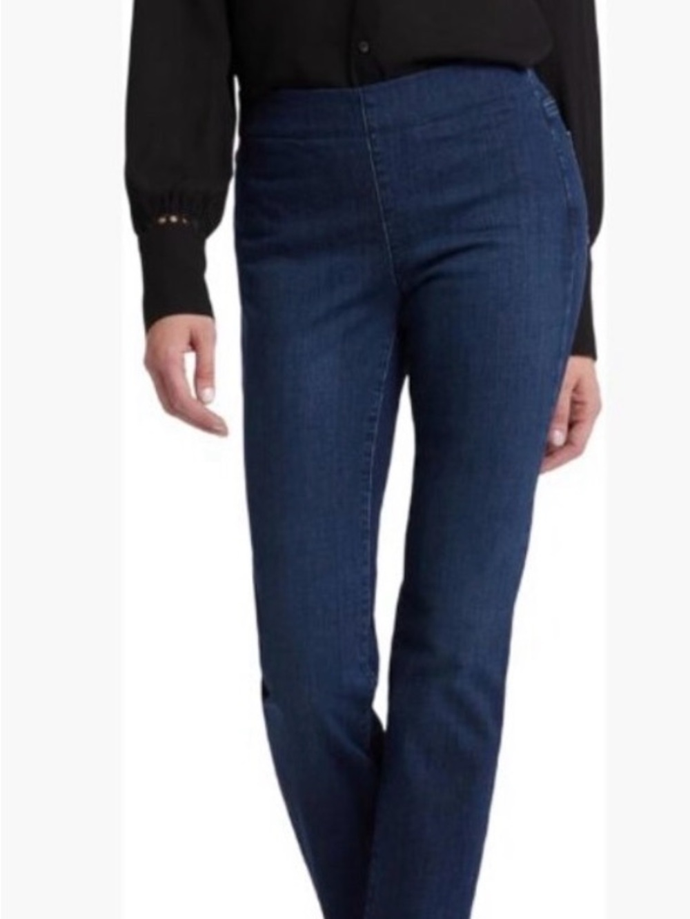 NYDJ women’s Spanspring Kenzi bootcut pull on jeans in size M(6-8-10)